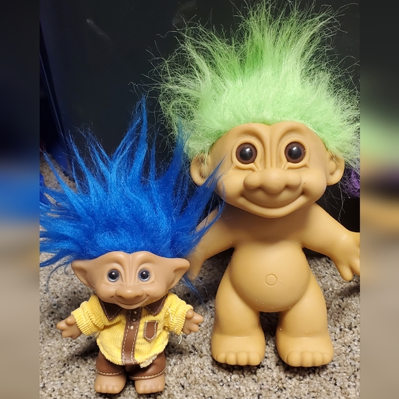 6 Vintage Troll Dolls - Picture 3 of 7